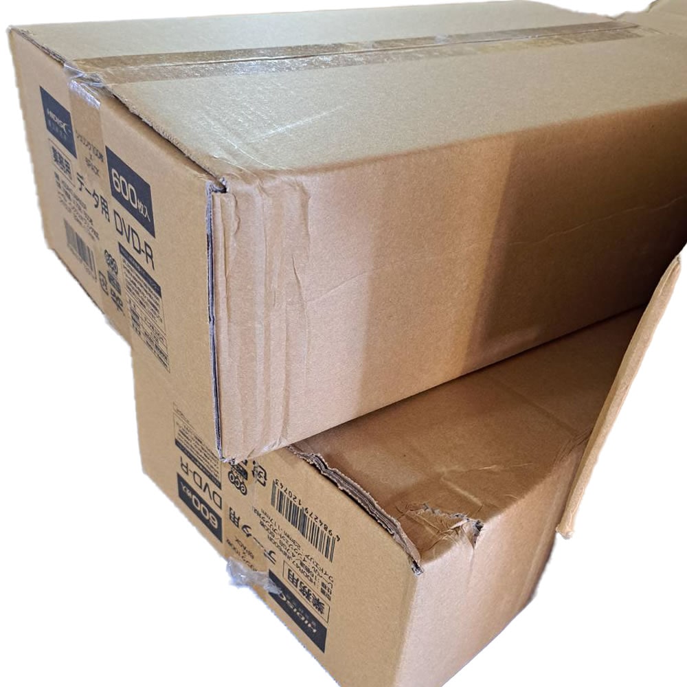 【箱ダメージ特価】RITEK製 DVD-R for DATA 1回記録用 データ用 4.7GB 1-16倍速 600枚*返品交換不可*