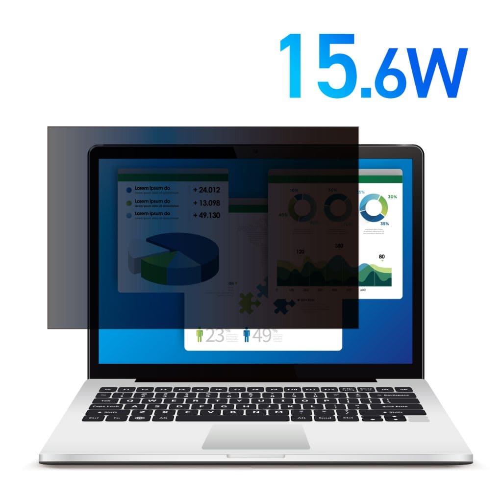 HIDISC のぞき見防止! プライバシーフィルター 15.6W HD156WPFBLCLT