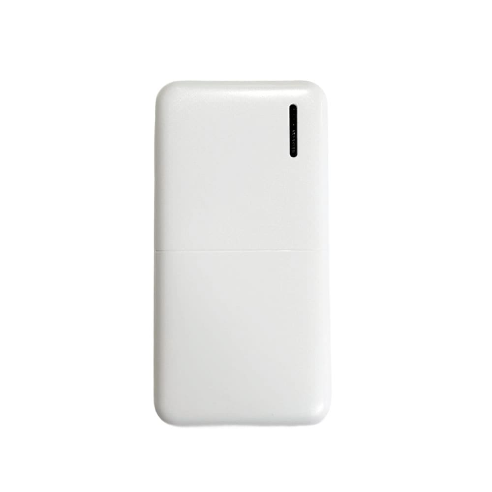 【リファービッシュ】HIDISC コンパクトスリム急速充電 モバイルバッテリー 10000mAh ホワイト R-HD-MB10000TAWH