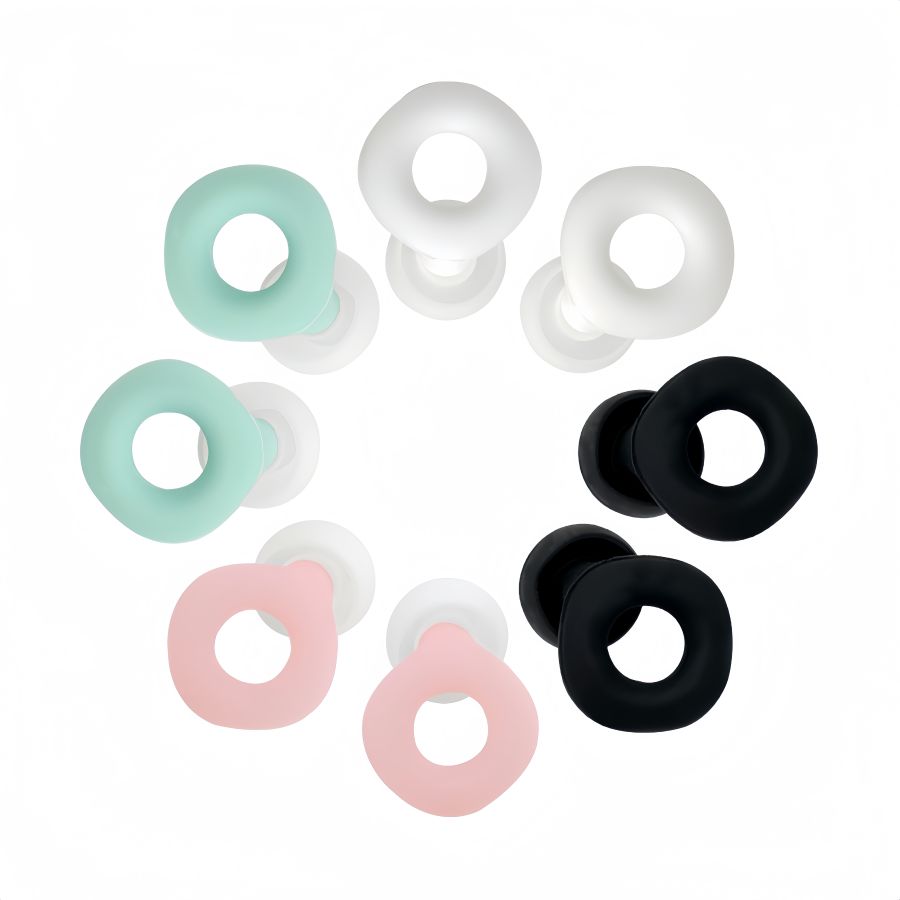 HIDISC　RING CALM　カラフル静音シリコン耳栓　EP008