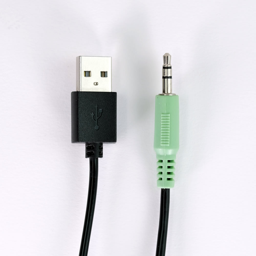 【リファービッシュ】HIDISC お手元スピーカー ブラック R-HD-WSPK5MBK テレビ音声を手元でクリアに聴ける快適スピーカー