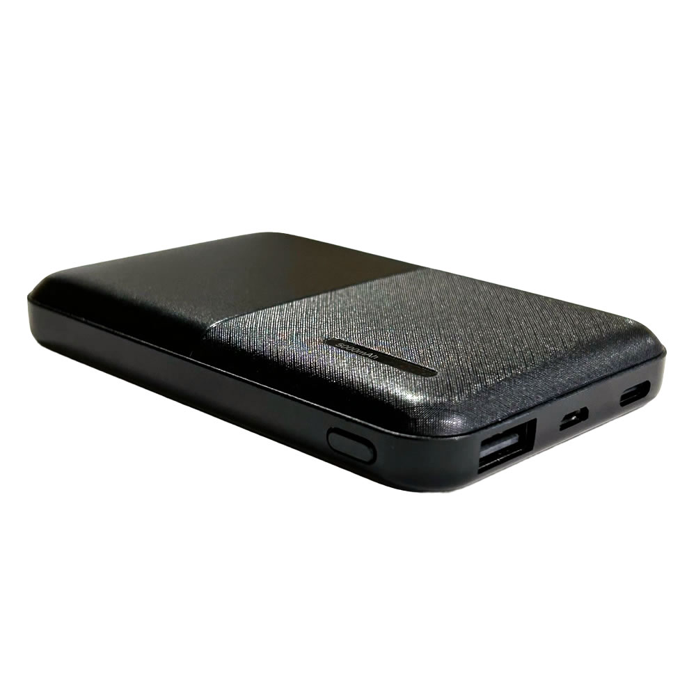 【リファービッシュ】HIDISC コンパクトスリム急速充電 モバイルバッテリー 5000mAh ブラック R-HD-MB5000TABK