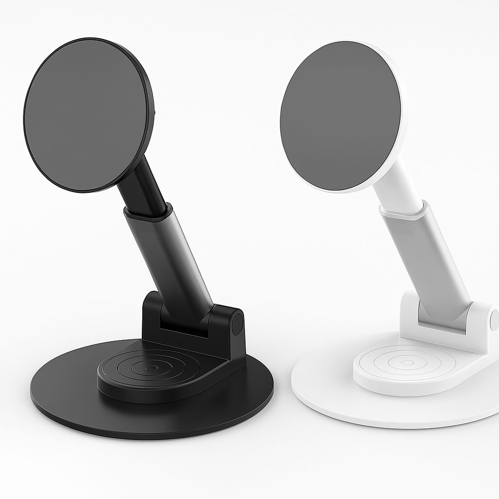 強力マグネット搭載！伸縮式スマホスタンド 2300GS磁力＆安定設計（ABS＋アルミ／耐荷重300g）