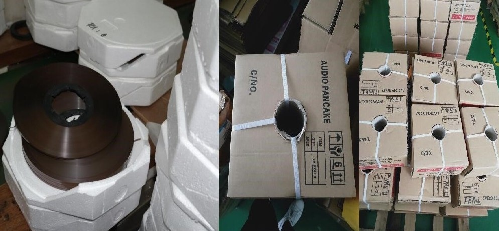 60分カセットテープ材料(パンケーキ)　10リールセット