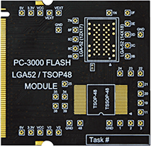 ＊受発注＊HIDISC ACE Lab フラッシュメモリーデータリカバリーソリューション PC-3000 FLASH 専用アダプター Multiboard Soldering Adapter