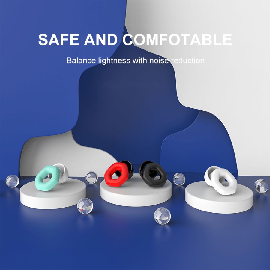 HIDISC　RING CALM　カラフル静音シリコン耳栓　EP029