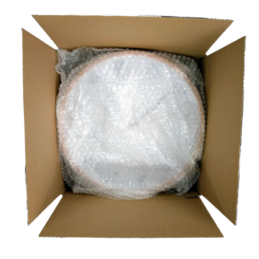 【リファービッシュ】 HIDISC 木製ボード ウォールクロック 秒針付き 木製フレーム ナチュラル R-HDCLWD-L