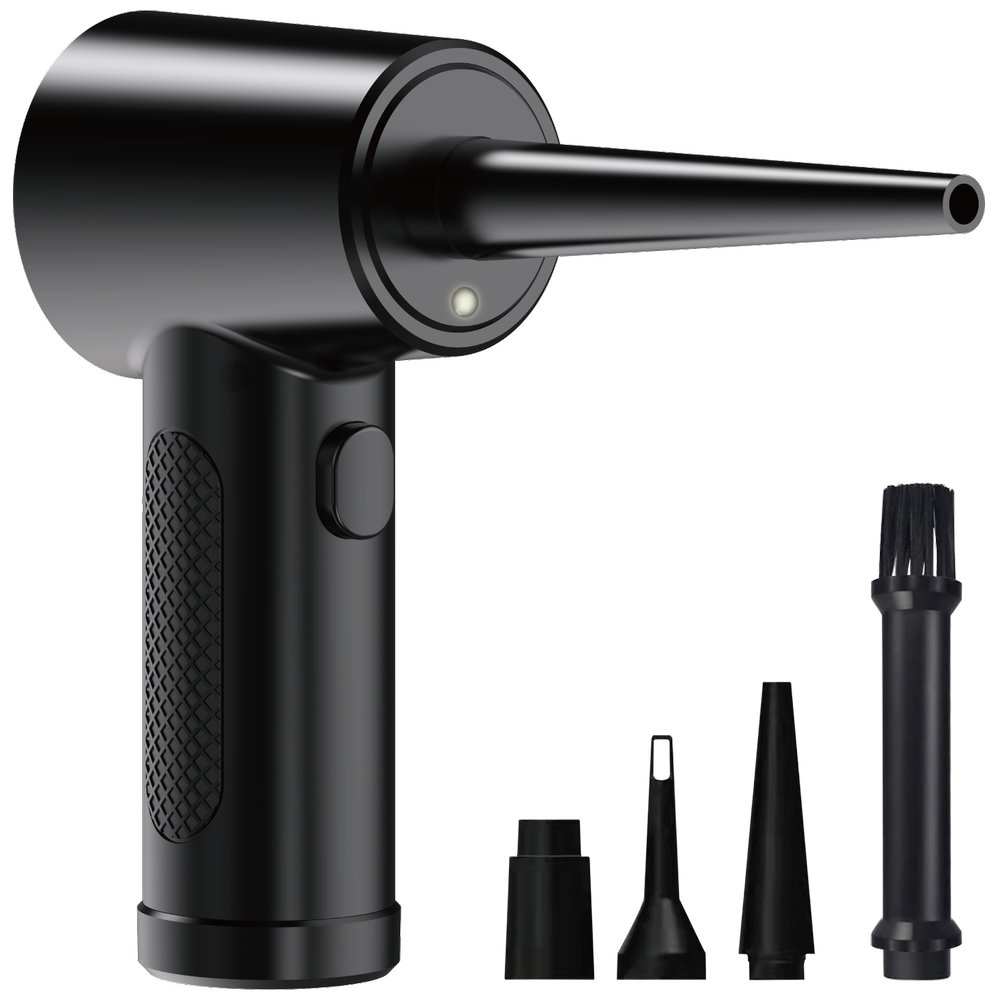 【リファービッシュ】HIDISC 電動エアダスター USB 充電式ブラック R-HDLXAD24B