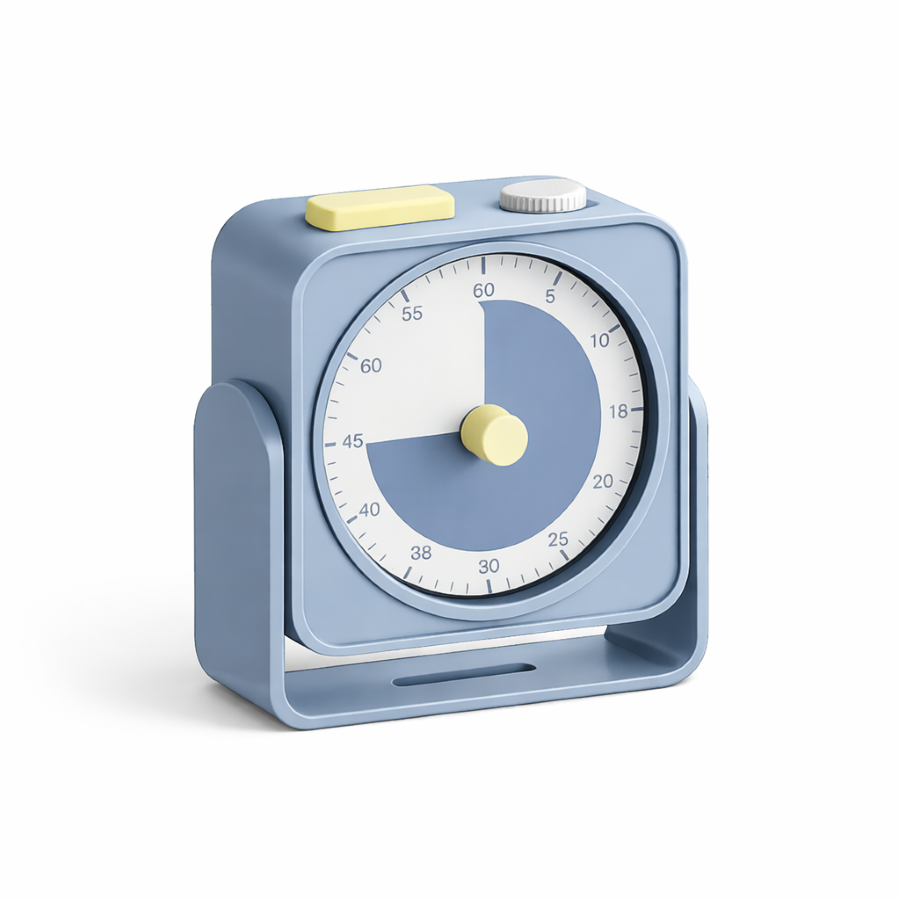 HIDISC　コンパクト多機能タイマー F9  ブルー