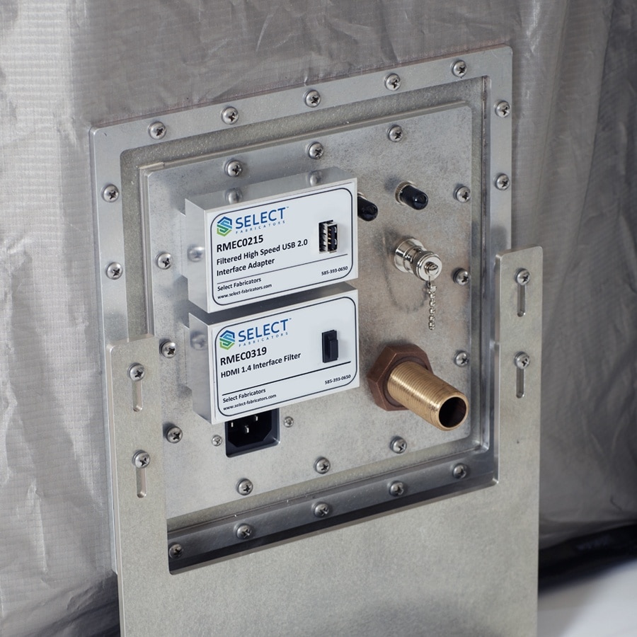 *受発注*HIDISC ポータブルRF/EMIシールドテント シリーズ500フレーム 9’x9’x8’エンクロージャー