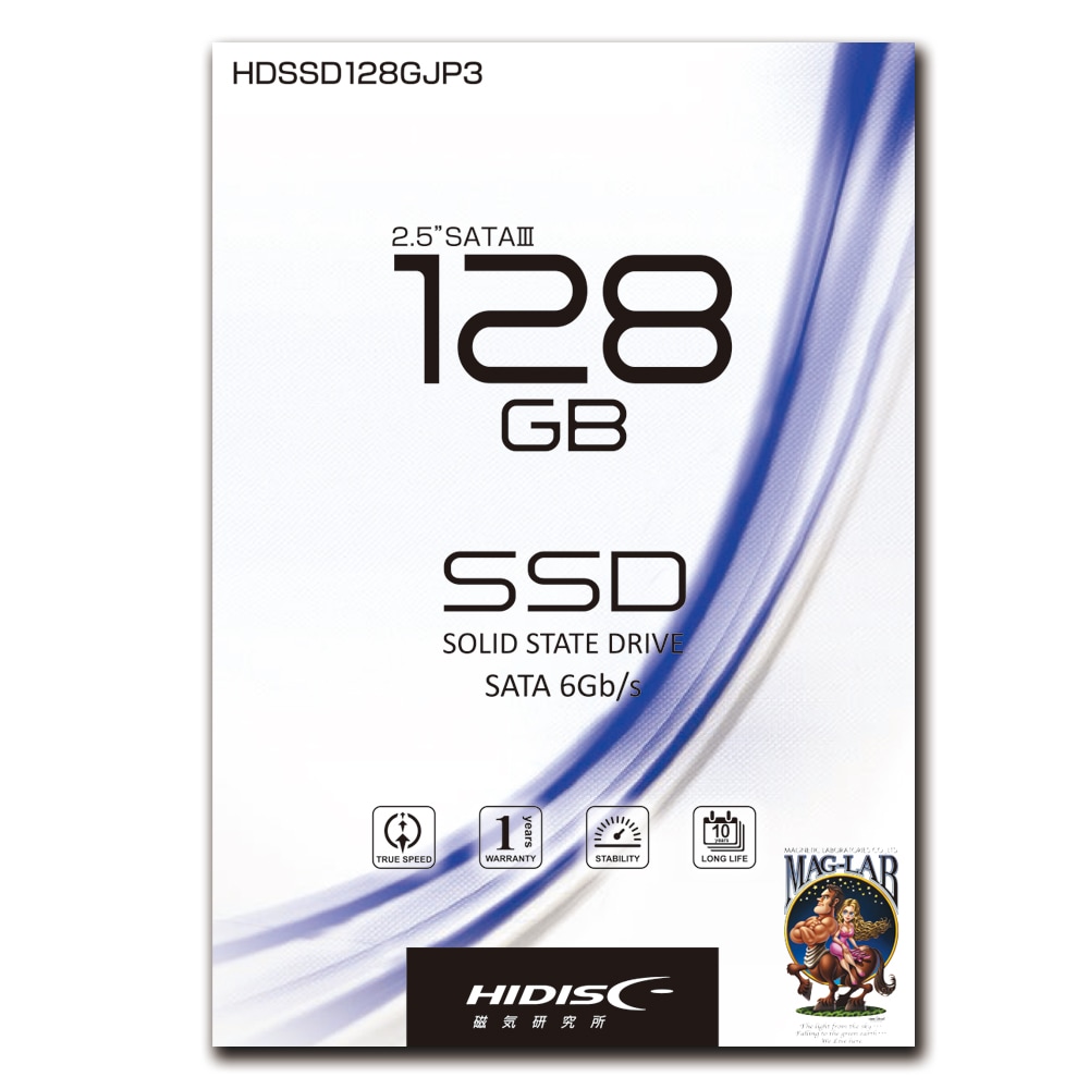 HIDISC 2.5inch SATA SSD 128GB HDSSD128GJP3