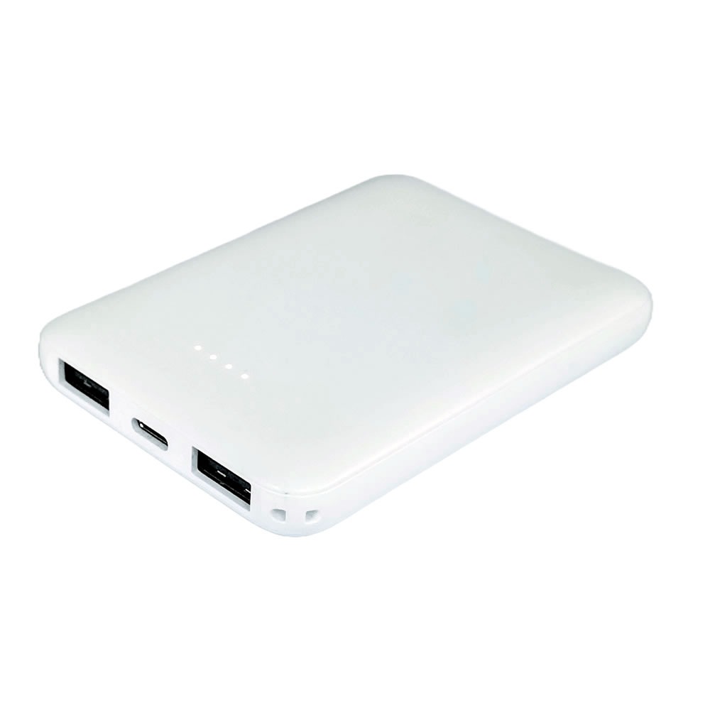 【リファービッシュ】 HIDISC 世界最小クラス 5000mAh モバイルバッテリー ホワイト R-HD2-MBTC5000WH