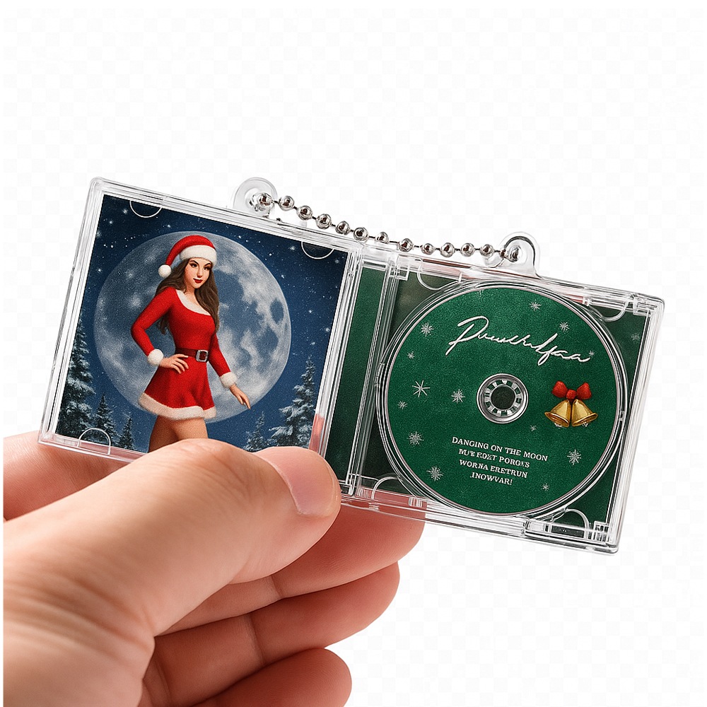 NFCミニCDキーホルダー Mini Blank CD Case Set NFC アルバム