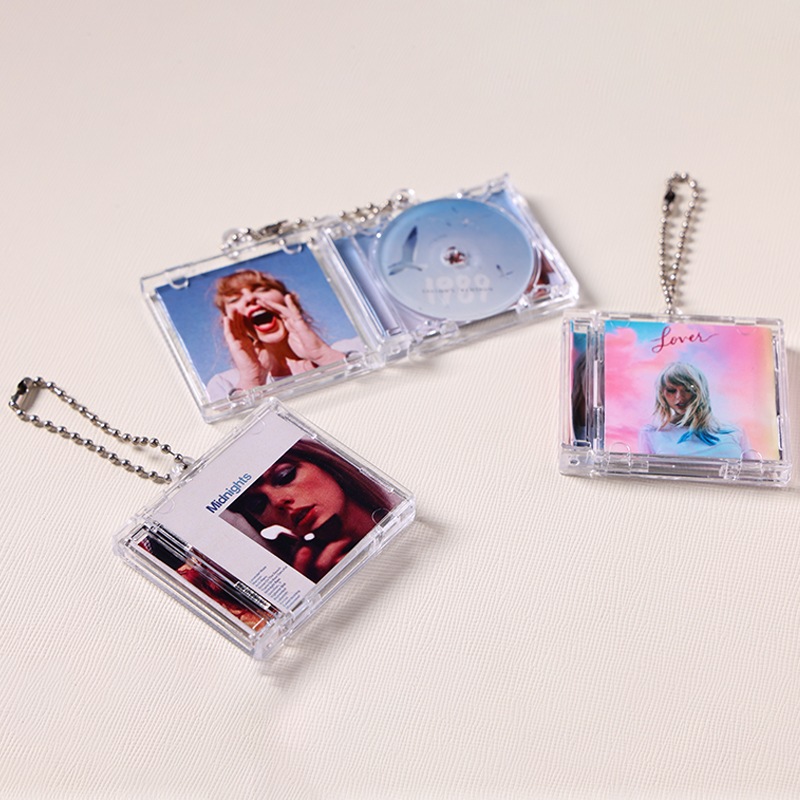 NFCミニCDキーホルダー Mini Blank CD Case Set NFC アルバム