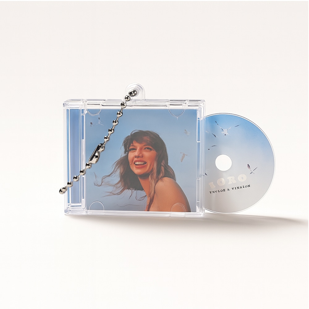 NFCミニCDキーホルダー Mini Blank CD Case Set NFC アルバム キーホルダー HD-MCD-KH58