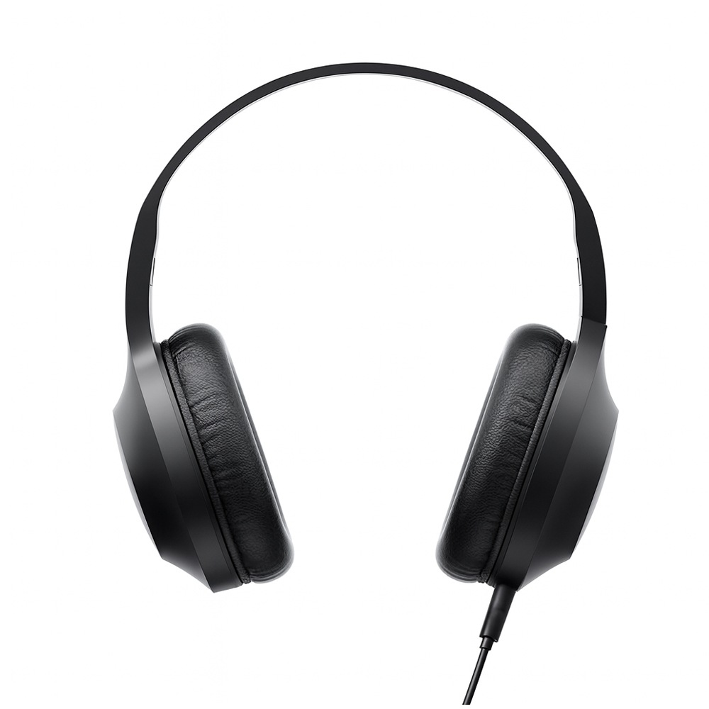 【FLASHSTORE 限定品】有線ステレオ ヘッドホン (マイク付き) HD-H220d-BK