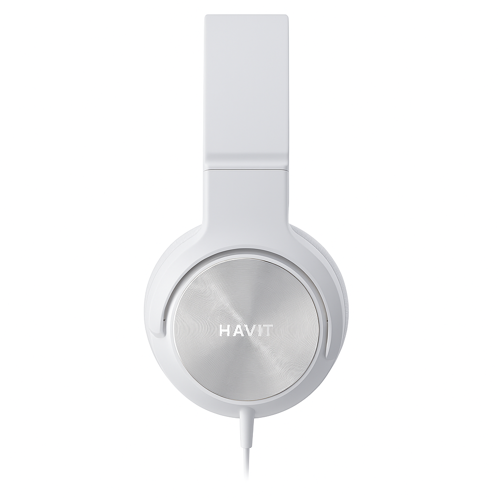 折りたたみ可能 有線ゲーミング ヘッドホン　HD-GT-C02-WH