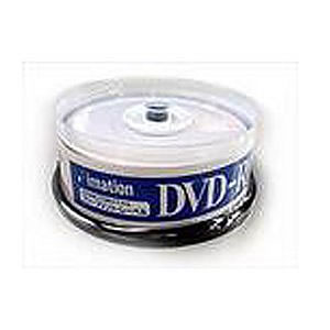 【200枚まとめ買い！】【アウトレット】イメーション DVD-R データ用 4.7GB 4倍速対応 25枚 スピンドルケース入り  インクジェットプリンタ対応 8パック