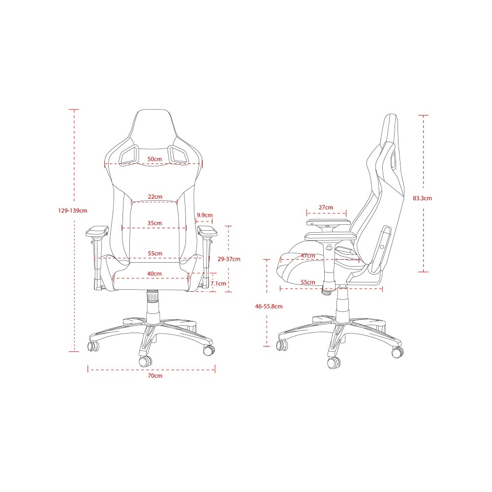 ゲーミングチェアH5-FIREBIRD