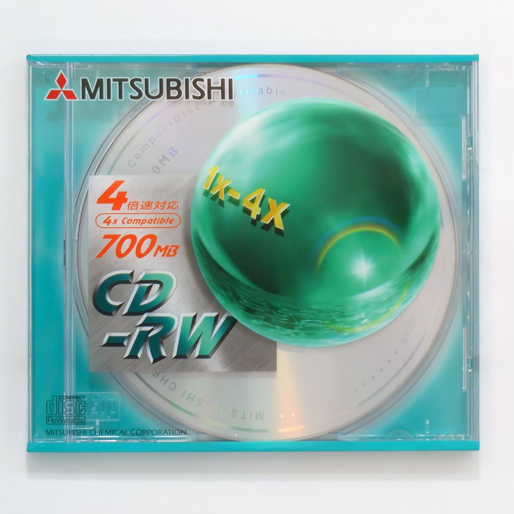 【50枚まとめ買い】【アウトレット】三菱化学メディア CD-RW 1-4倍速対応 700MB 1枚×50
