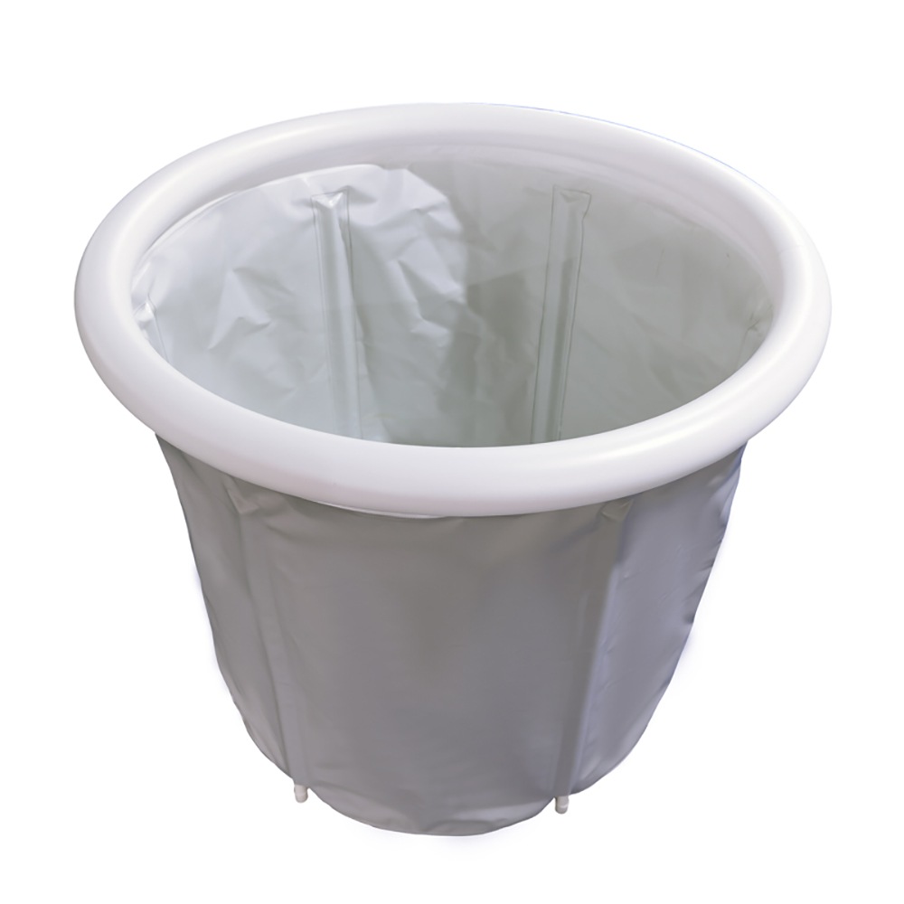 Hidisc アウトドアに最適 ポータブル シャワールーム 水風呂 キャンプ アウトドアに最適な大容量 折畳み式浴槽 75 75cm 防災 アウトドア Flashstore