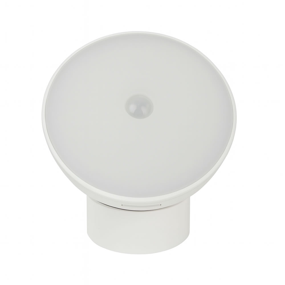 回転式センサーライト｜自動点灯＆常時点灯対応・電池式で簡単設置