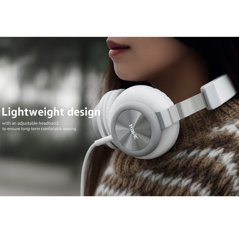 有線ステレオ ヘッドホン　HD-H2263ｄ-BK