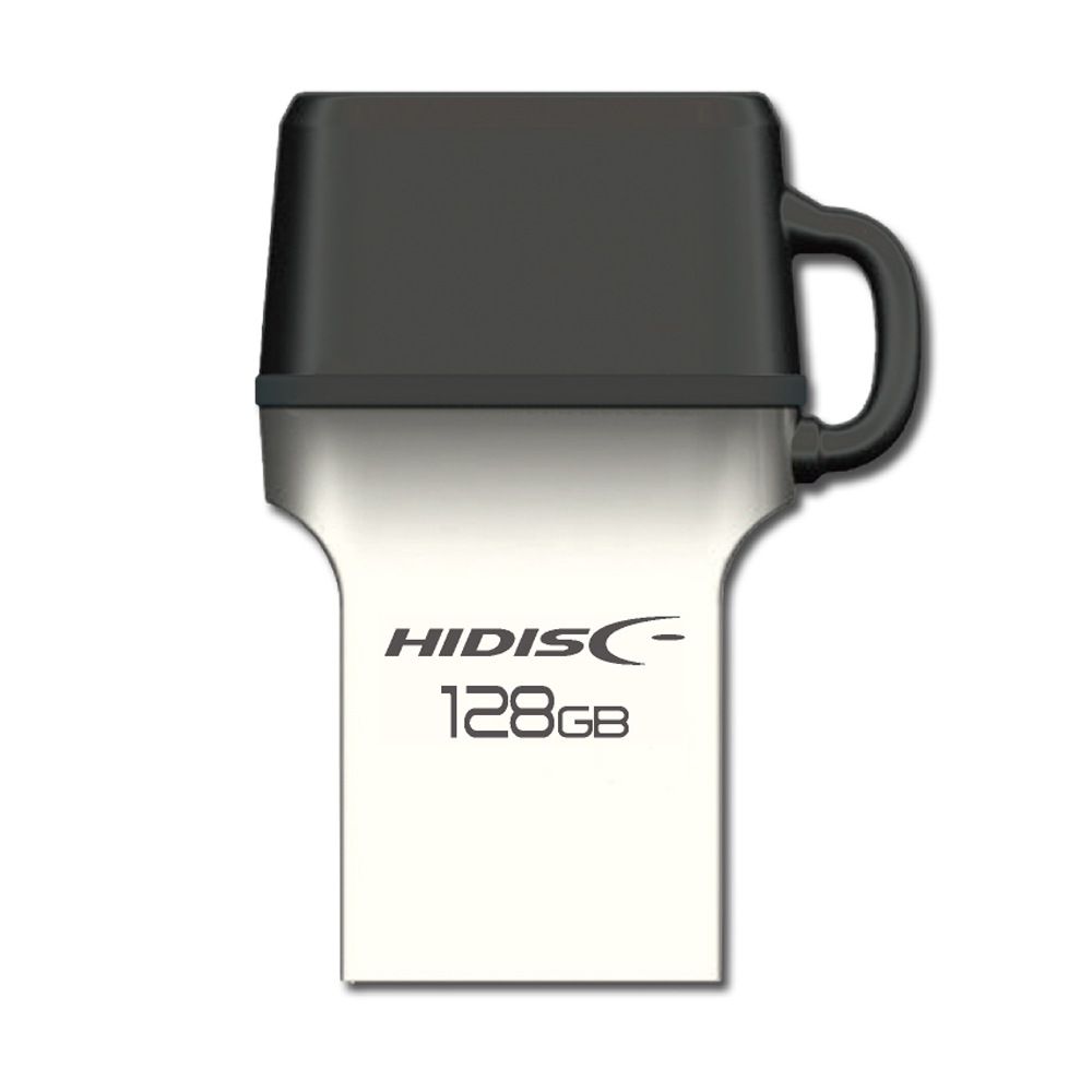 ★HIDISC Type-C & Type-A 両対応 128GB USBフラッシュメモリ HDUF146C128G3C