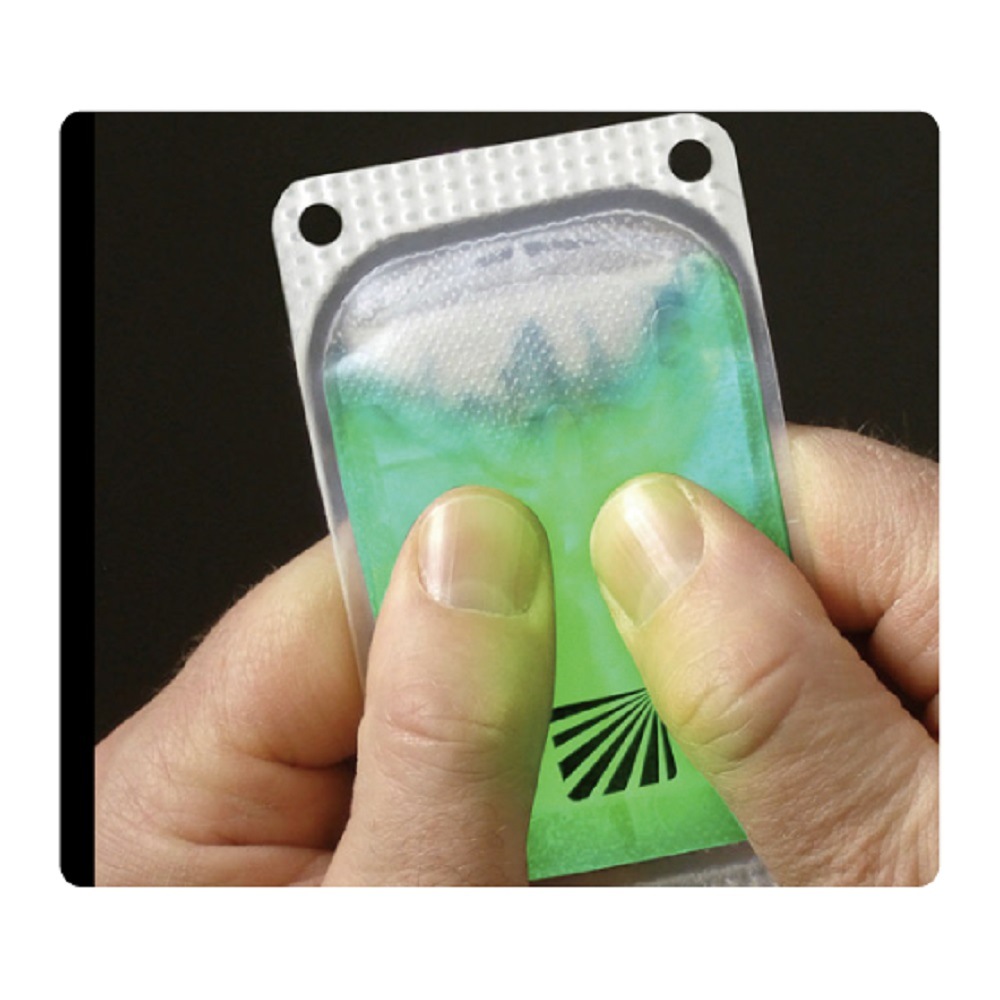 HIDISC キャンプ、夜釣りに最適！緊急災害用 平面ケミカルライトシステム CYALUME VISIPAD 黄色