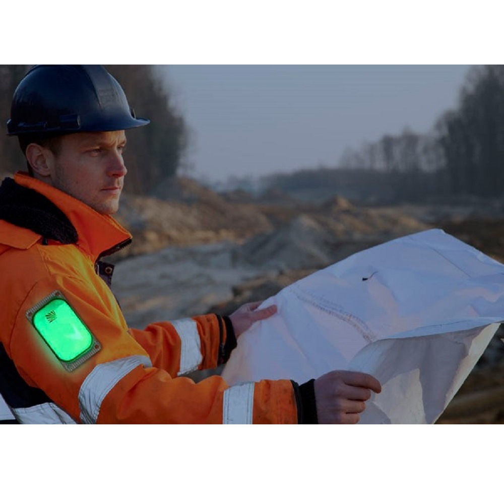 HIDISC キャンプ、夜釣りに最適！緊急災害用 平面ケミカルライトシステム CYALUME VISIPAD 黄色