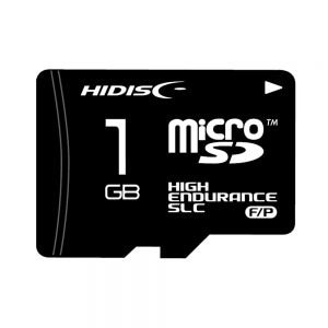 HIDISC SLC採用高耐久 microSDHCカード 1GB KIOXIAチップ採用 HDMCSD1GSLPJP3