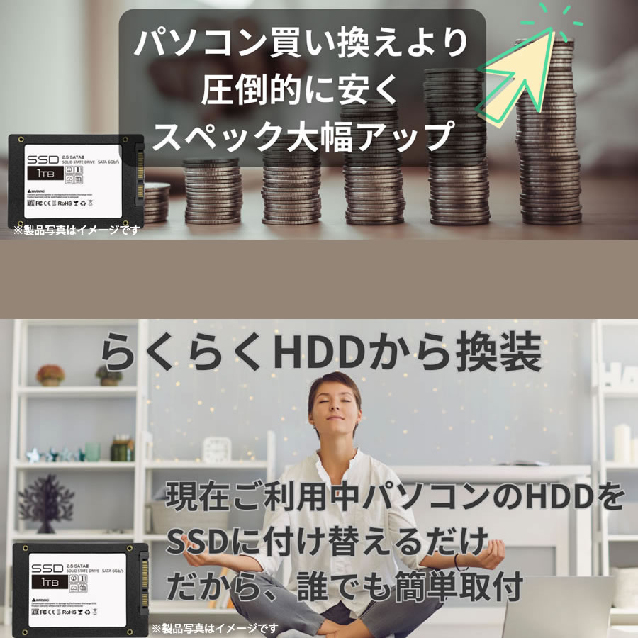 *3個セット・送料無料 HIDISC 2.5inch SATA SSD 1TB SSD1TB