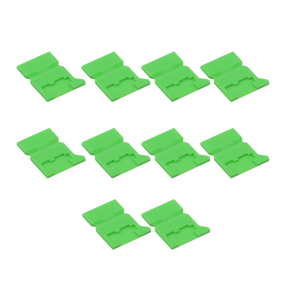 HIDISC SmartKeeper ESSENTIALシリーズ マイクロSDポートロックx10 グリーン HDMSD04P1