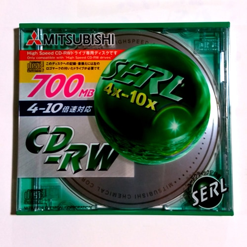 【100枚まとめ買い】三菱化学メディア CD-RW 700MB 4-10倍速対応 1枚×100 RW80EU1【アウトレット】