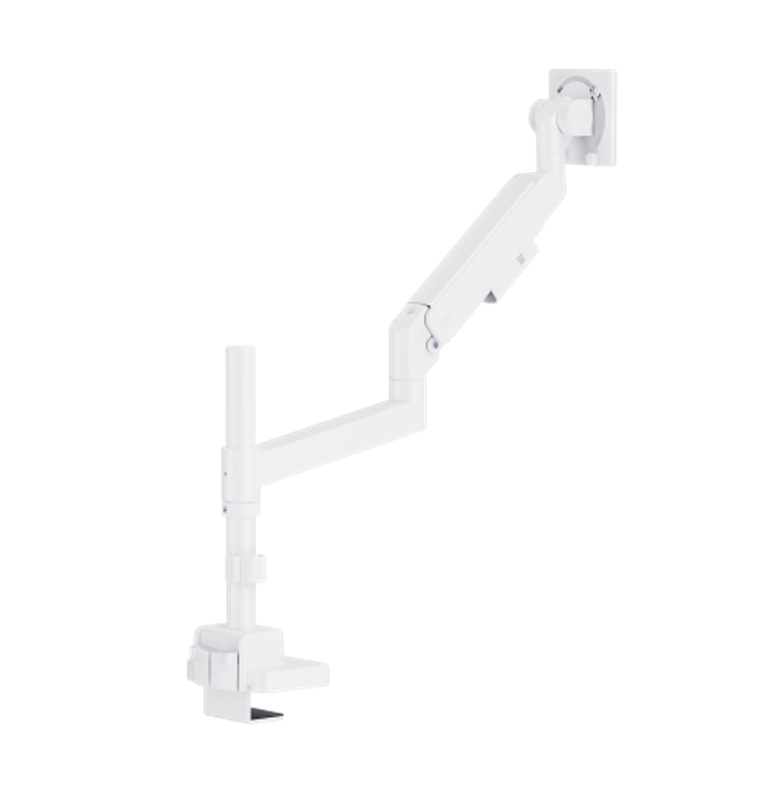 Titan ポール取付式ガススプリングモニターアーム（24〜57インチ・最大27kg・高耐荷重対応）