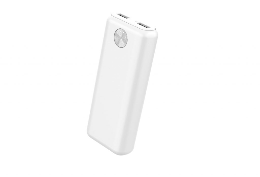 HIDISC SMART MINI コンパクト 10000mAh 高耐圧IC搭載モバイルバッテリー ホワイト HD-NIC10000GFWH
