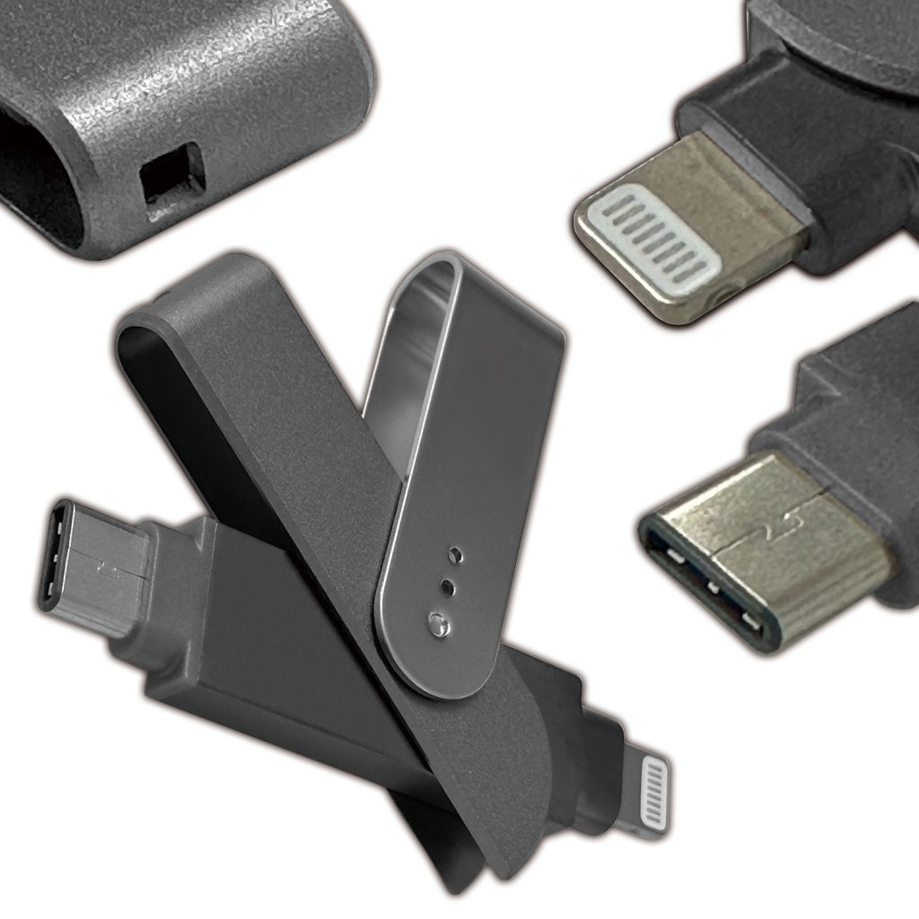 【限定特価】MFI認証品 HIDISC lightning & Type-C 両対応 USBフラッシュメモリ 128GB HDLCUF139SW128G
