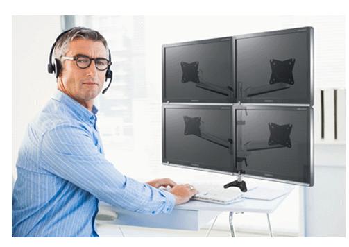 モニター アーム 液晶ディスプレイ モニター用ファーストインサート機能