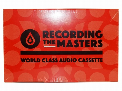 【RECORDING THE MASTERS】音楽用 カセットテープ TYPE-1 ノーマルポジション 60分 (片面30分録音) 10巻パック フランス製