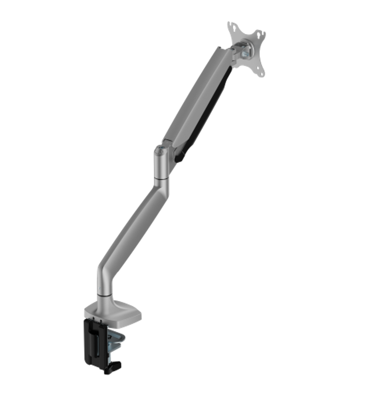 シングルモニター対応 ガススプリング式ヘビーデューティーアーム 17~45インチ対応 VESA75/100