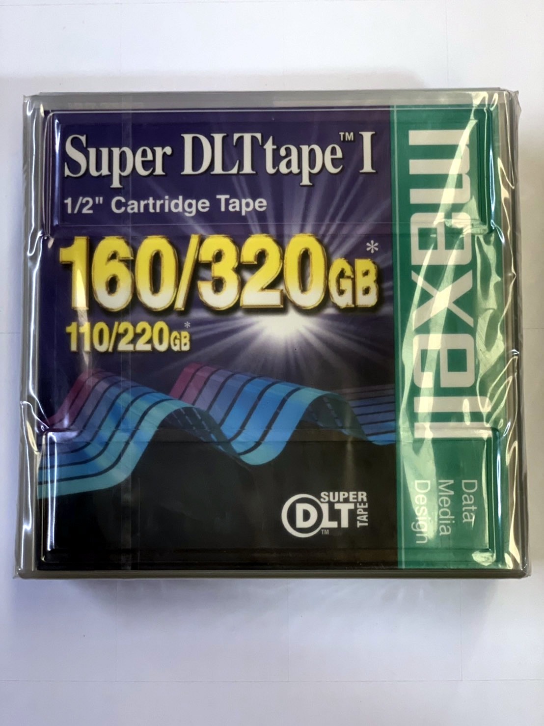 maxell SuperDLT Tape1 大容量磁気テープカートリッジ 220/320GB SDLT1