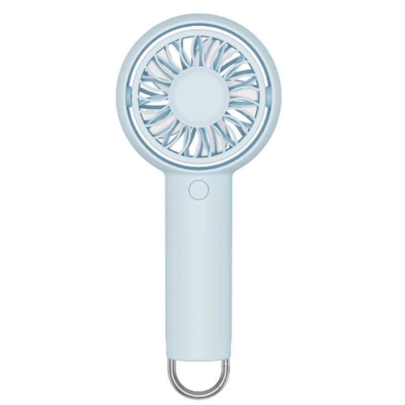 羽根部分回転可能ハンディファン｜5段階風量・1200mAh充電式・自由な角度調整で快適送風