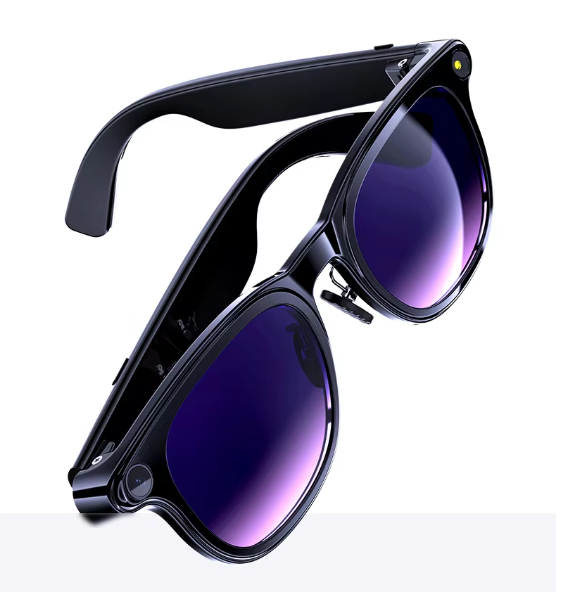 オープンイヤー スマートAIグラス オーディオ グラス　HDS-XG88PRO-BK