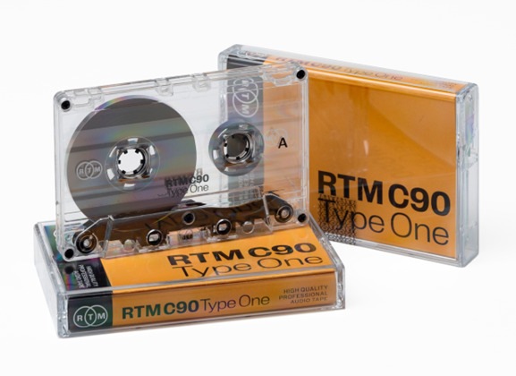 RECORDING THE MASTERS】オーディオカセットテープ RTM C-90 Made in