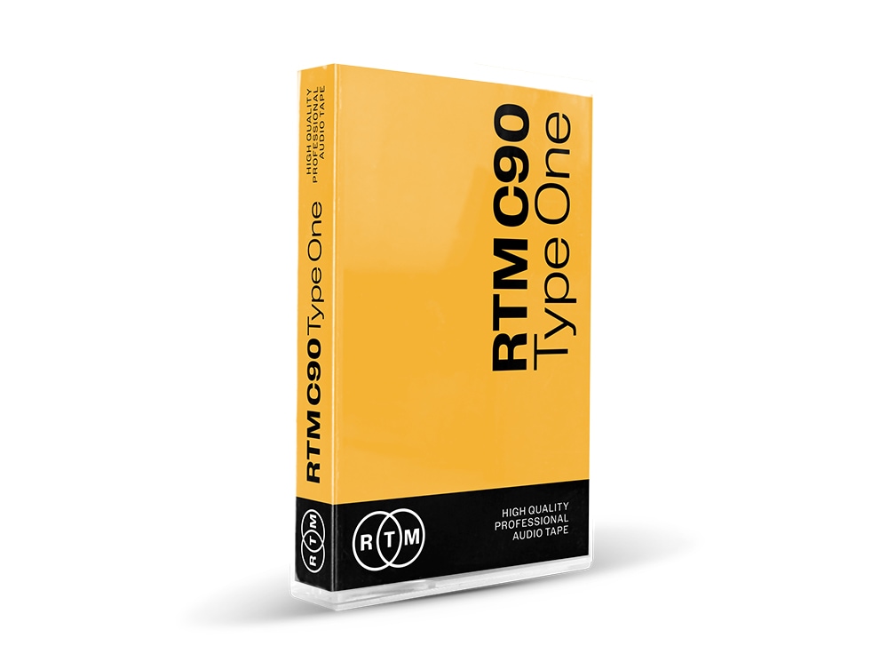 【RECORDING THE MASTERS】オーディオカセットテープ RTM C-90 Made in France 【10本セット】
