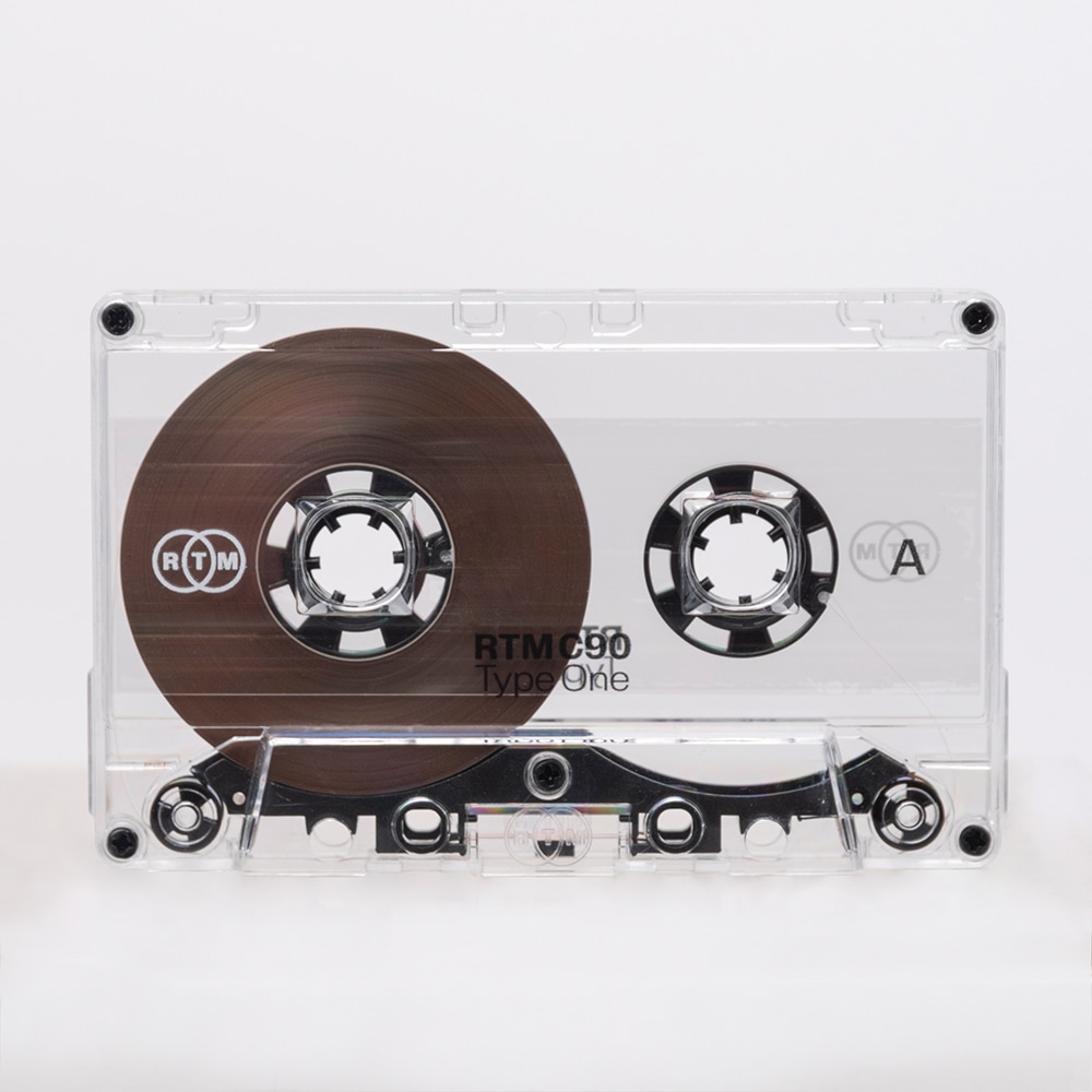 RECORDING THE MASTERS】オーディオカセットテープ RTM C-90 Made in