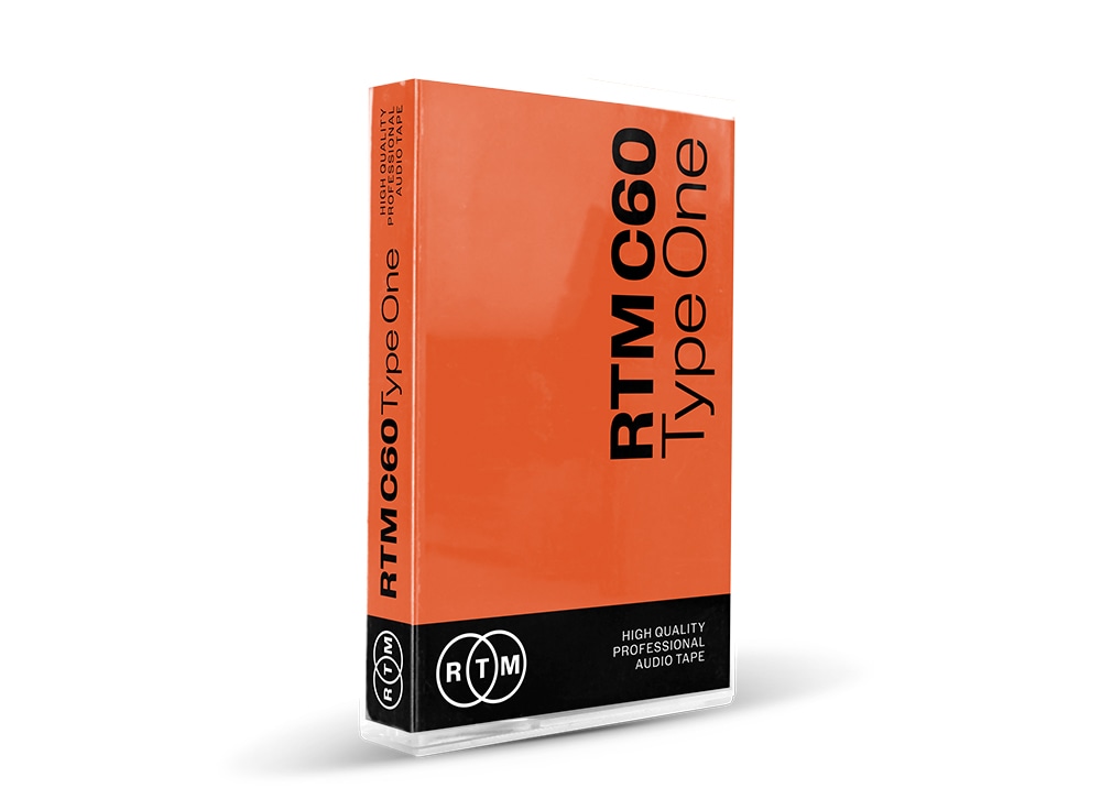 【RECORDING THE MASTERS】オーディオカセットテープ　RTM C-60 Made in France 【10本セット】