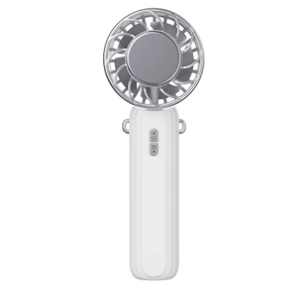 冷却プレート付きハンディファン｜3段階風量＆冷感プレートでひんやり快適・2000mAh充電式