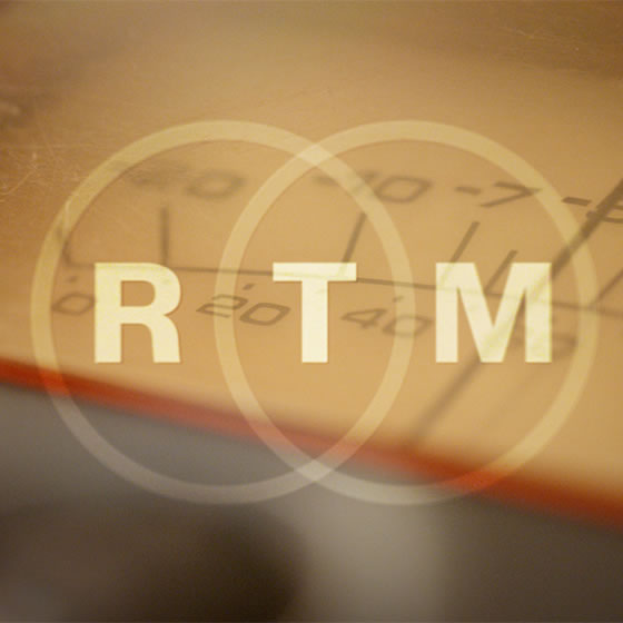 RTM LPR90 1/4“ 1,800ft(549M) トライデント プラスチックリール ヒンジボックス付