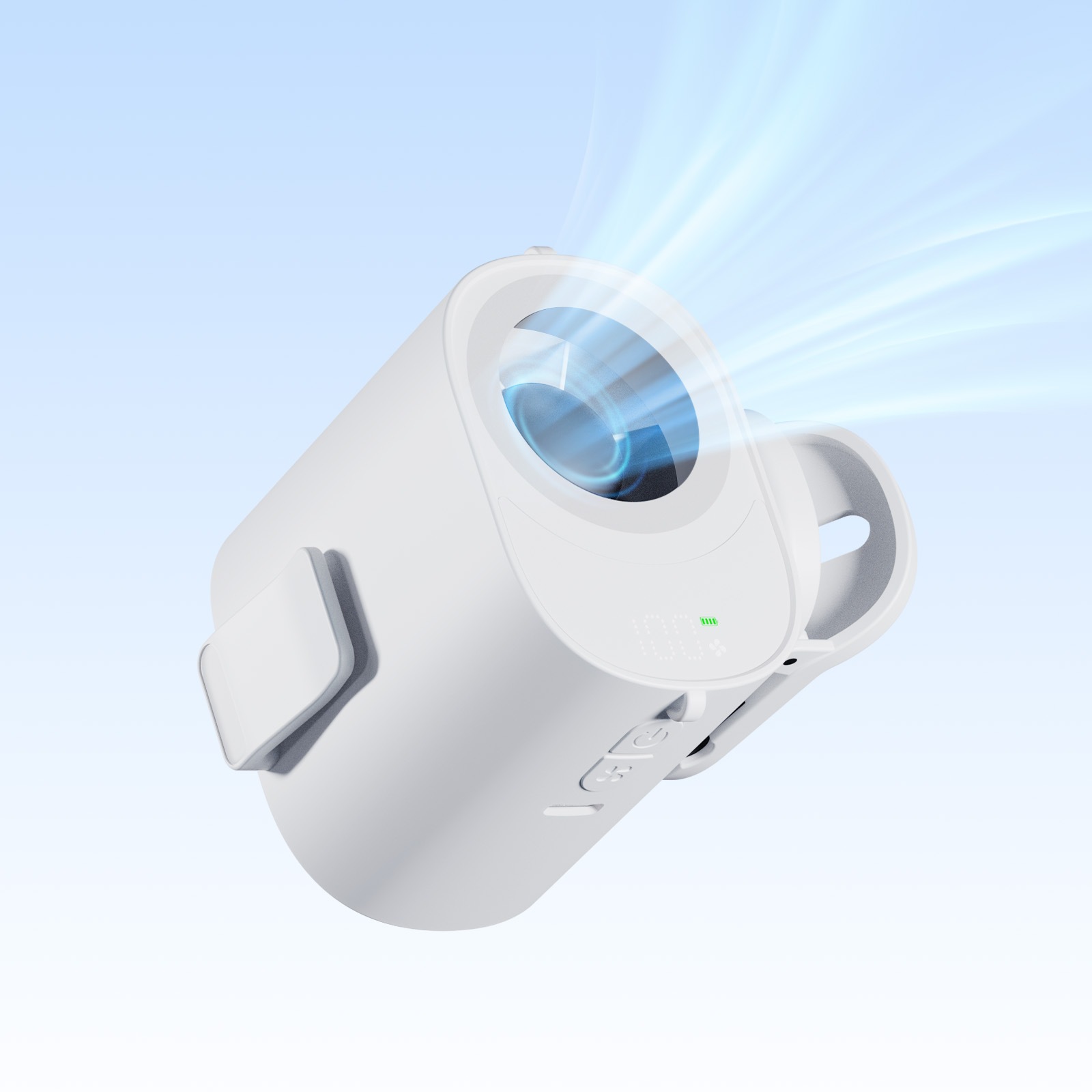 腰掛ファン  冷却プレートなし HD-WCFAN01WH